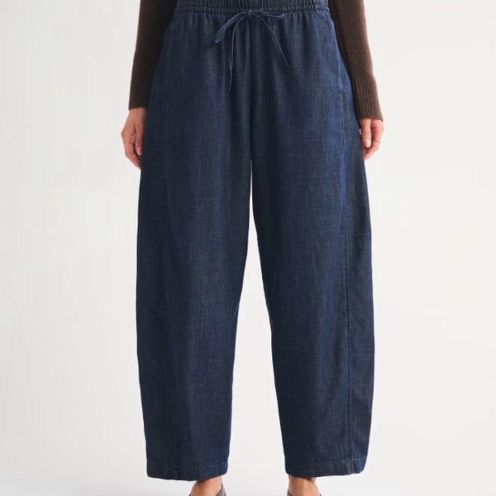 Abercrombie & Fitch Barrel Pull-On Pant